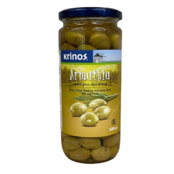 Krinos Armathia Green Olive 500ml